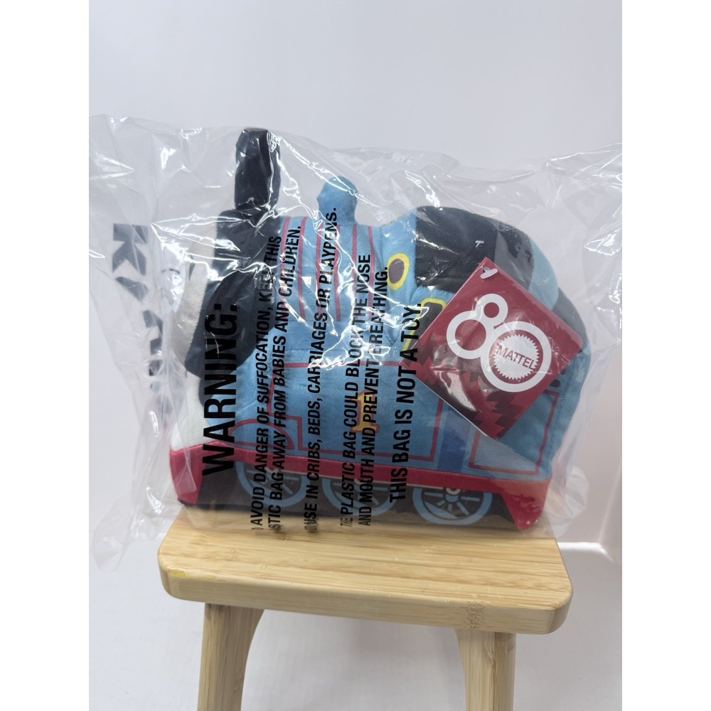 Thomas The Train Plush Doll 9" & The Last Train For Christmas Book Bundle - Picture 2 of 6
